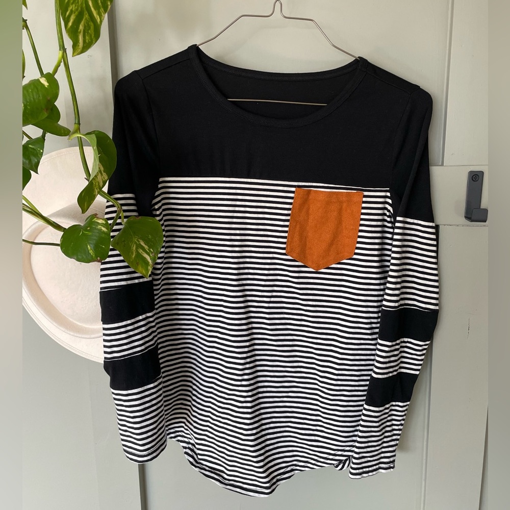 Striped Long Sleeve Top